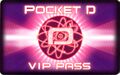 Pocket D VIP Pass (front)